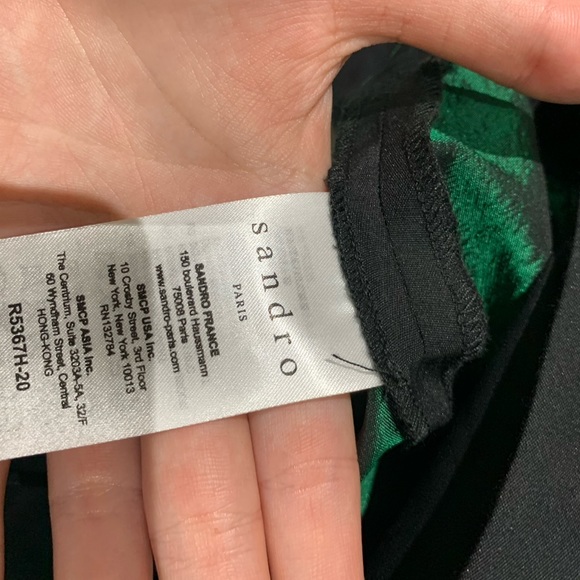 Sandro One Shoulder Mini Dress🥰 - Picture 7 of 7